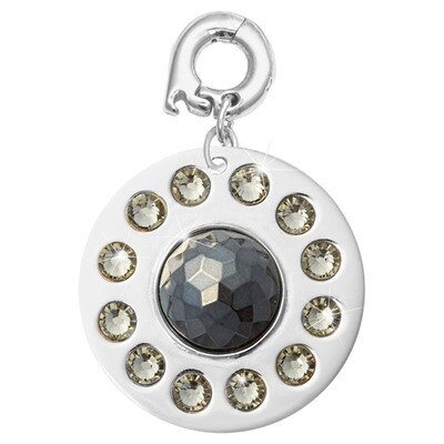 Nikki Lissoni Id Like To Give You Calming &amp; Courage Charm Silver-Plated 25mm D1211SL, MPN: D1211SL,…