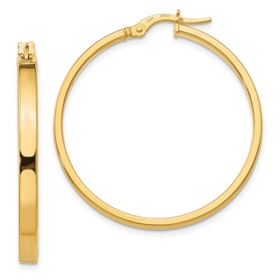 Leslie&#39;s Earrings 14k Gold Polished HB-LE1361, MPN: LE1361, 191101757914