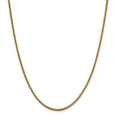 Leslie&#39;s 2 mm Franco Chain 18 Inch 14k Gold HB-7181-18, MPN: 7181-18, 886774548326