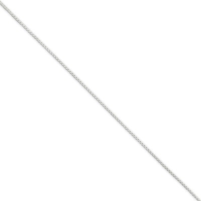 20 Inch 1.25mm Round Spiga Necklace Sterling Silver QSP030-20, MPN: QSP030-20, 883957258089
