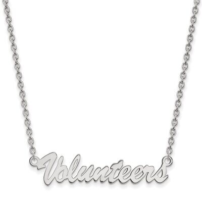 University of Tennessee Medium Pendant with Chain Necklace Sterling Silver SS075UTN-18, MPN: SS075U…