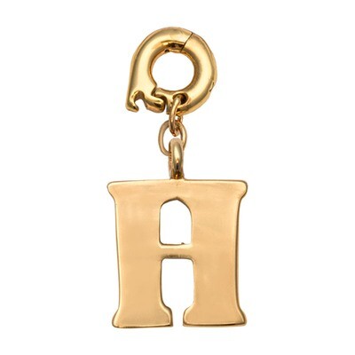 Nikki Lissoni H Charm Gold-Plated D1129GSH, MPN: D1129GSH, 8718819238973