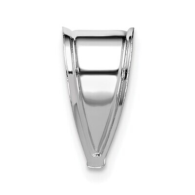 Large Stamped Bail 14k White Gold WG1545, MPN: WG1545,