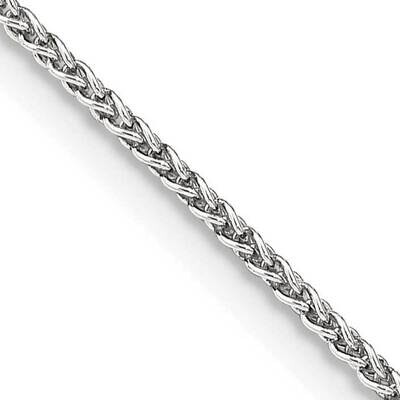 1.5mm Round Spiga Chain with 4 Inch Extension Sterling Silver QSP035E-22, MPN: QSP035E-22,
