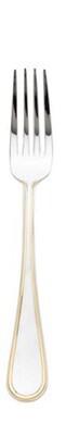 Ricci Ascot Gold Accent Place Fork, MPN: 10232, 644907102322