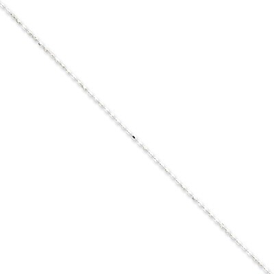 18 Inch 1.5mm Beaded Pendant Chain Sterling Silver QPE12-18, MPN: QPE12-18, 883957081182