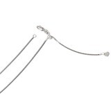 Leslie&#39;s Adjustable Box Chain 30 Inch - 14k White Gold HB-3181-30, MPN: 3181-30, 886774996820