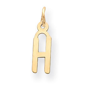 Initial H Charm 14k Gold Small Slanted Block YC644H, MPN: YC644H, 886774136325