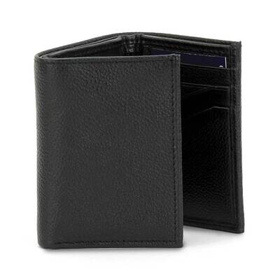 Black Cowhide RFID Trifold Wallet GM23270, MPN: GM23270,