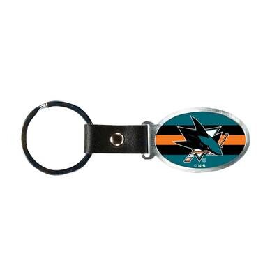 NHL San Jose Sharks Accent Key Ring by Rico Industries GC6394