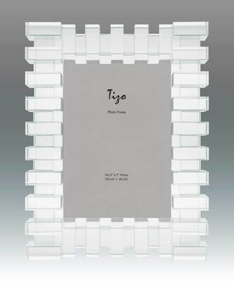 Tizo Block 4 x 6 Inch Glass Picture Frame PH1850-46, MPN: PH1850-46,
