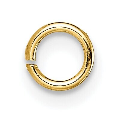 20 Gauge 5.00mm Round Jump Ring Setting 18k Yellow Gold 8Y2121, MPN: 8Y2121,