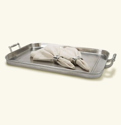 Match Pewter Gallery Tray With Handles Large a766.0, MPN: a766.0,