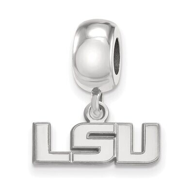 Louisiana State University Bead Charm Extra Small Dangle Sterling Silver SS029LSU, MPN: SS029LSU, 8…
