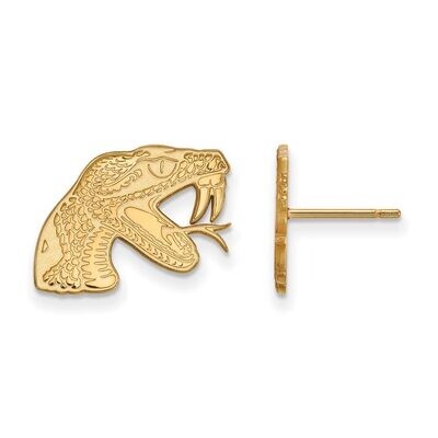 Florida A&amp;M University Small Post Earring 10k Yellow Gold 1Y008FAM, MPN: 1Y008FAM, 886774805269