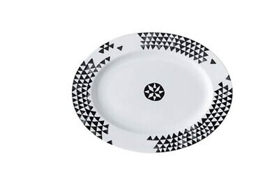 Rosenthal Magic Garden Black Seeds Platter Oval 12 1/2 Inch, MPN: 10650-426315-12732, 790955368484
