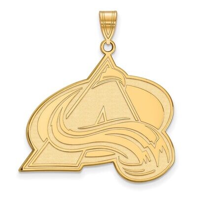 Colorado Avalanche x-Large Pendant 14k Yellow Gold 4Y020AVA, MPN: 4Y020AVA, 886774740188