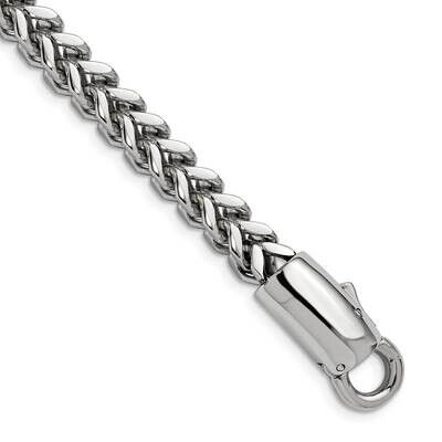 Polished Franco Link 8.5 Inch Bracelet Stainless Steel Antiqued SRB2767-8.5, MPN: SRB2767-8.5, 1911…