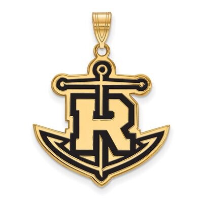 Rollins College x-Large Enamel Pendant Gold-plated Silver GP005ROC, MPN: GP005ROC, 886774901206