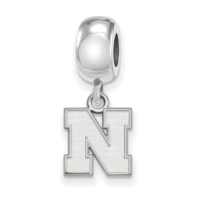 University of Nebraska Extra Small Bead Charm Sterling Silver SS081UNE, MPN: SS081UNE, 886774713250