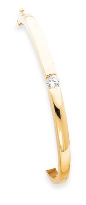 Bangle Bracelet Mounting 14k Gold XB203, MPN: XB203,