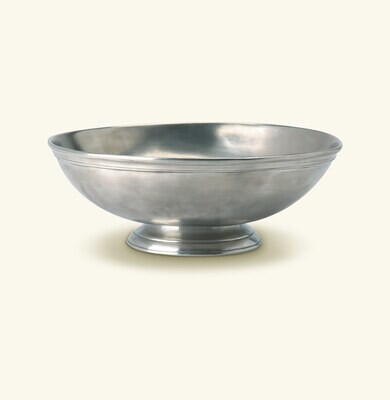 Match Pewter Round Footed Centerpiece a579.0, MPN: a579.0,