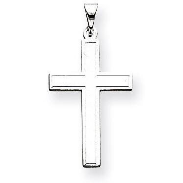 Latin Cross Pendant 14k White Gold XWR10, MPN: XWR10, 883957977935