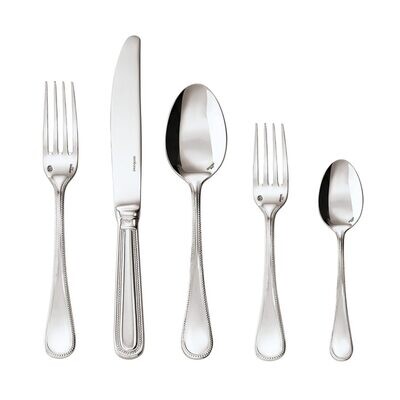 Sambonet Perles 5 Piece Place Setting Hollow Handle 52702-94, MPN: 52702-94, 790955258181