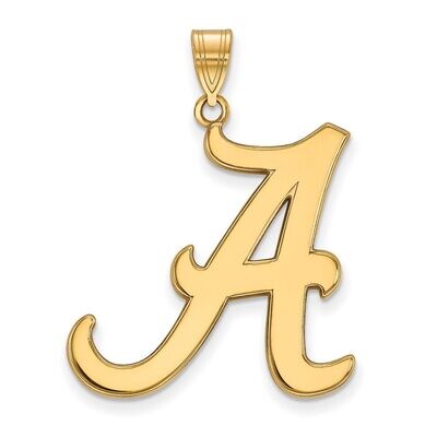 University of Alabama x-Large Pendant Gold-plated Silver GP005UAL, MPN: GP005UAL, 886774901534