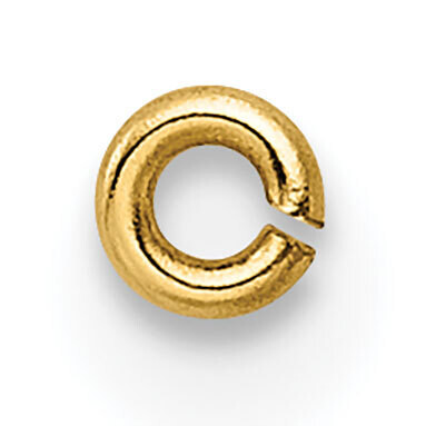 22 Gauge 2.40mm Round Jump Ring Setting 18k Yellow Gold 8Y2865, MPN: 8Y2865,