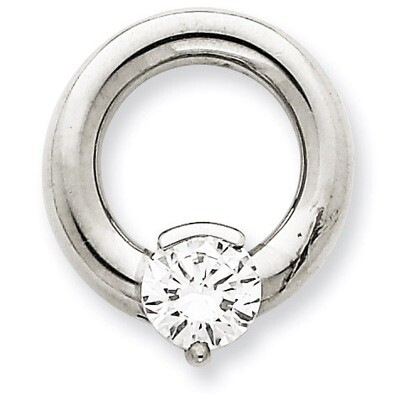 Diamond Slide Mounting 14k White Gold XSW392, MPN: XSW392, 191101545139