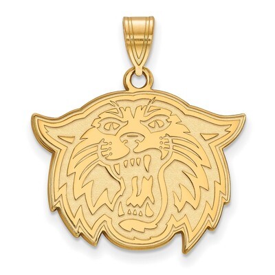 Villanova University Large Pendant Gold-plated Sterling Silver GP034VIL, MPN: GP034VIL, 886774937076