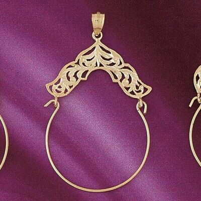 Dazzlers Jewelry Holder Pendant Necklace Charm Bracelet in Yellow, White or Rose Gold 4276, MPN: DZ…
