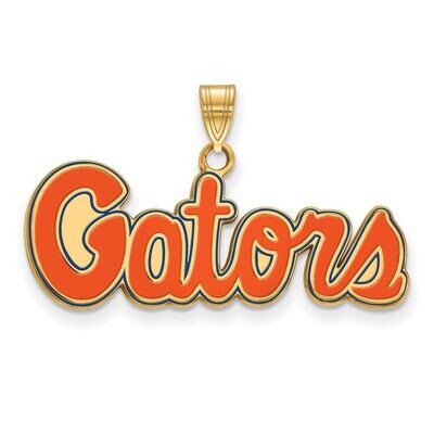 University of Florida Small Enamel Pendant Gold-plated Silver GP051UFL, MPN: GP051UFL, 886774947815