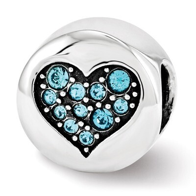 Swarovski Elements Dec-Luck Bead - Sterling Silver QRS3395, MPN: QRS3395, 886774613802