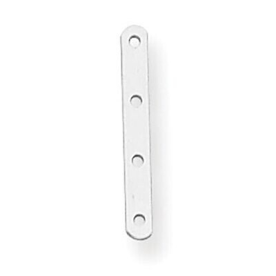 4-Strand 5mm Pearl Spacer 14k White Gold WG2402, MPN: WG2402,