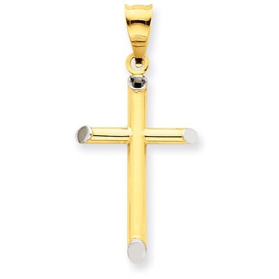 3-D Hollow Cross Pendant 14k Gold K3616, MPN: K3616, 886774100708