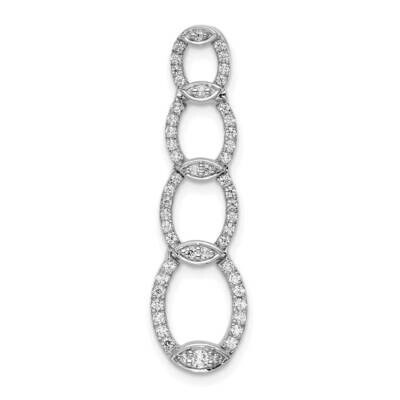 Si1/Si2, G H I, Oval Drop Pendant 14k White Gold Lab Grown Diamond PM7929-030-WLG, MPN: PM7929-030-…