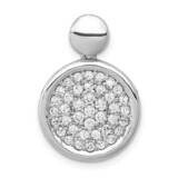 1/2Ct. Diamond Fancy Circle Pendant 14k White Gold PM4016-050-WA, MPN: PM4016-050-WA, 883957091440