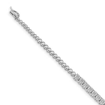 Bracelet 14k White Gold Diamond BM4657-050-WA, MPN: BM4657-050-WA, 191101332876