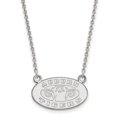 Auburn University Small Pendant with Necklace Sterling Silver SS054AU-18, MPN: SS054AU-18, 88677467…