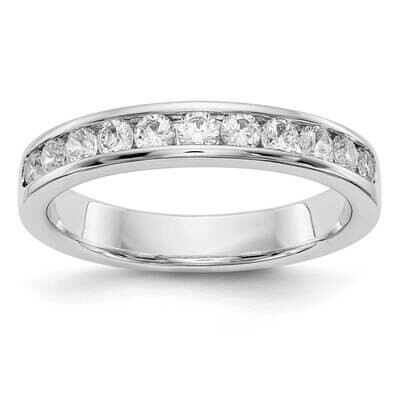 11-Stone Diamond Channel Band 14k White Gold RM3325B-055-WAA, MPN: RM3325B-055-WAA,