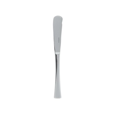 Sambonet triennale butter knife solid handle 7 1/4 inch - silverplated on 18/10 stainless steel, MP…