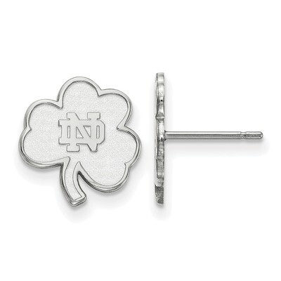 University of Notre Dame x-Small Post Earring Sterling Silver SS065UND, MPN: SS065UND, 191101121913