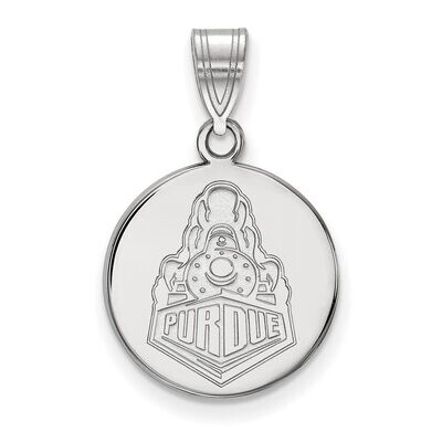 Purdue Medium Disc Pendant 14k White Gold 4W063PU, MPN: 4W063PU, 886774852836