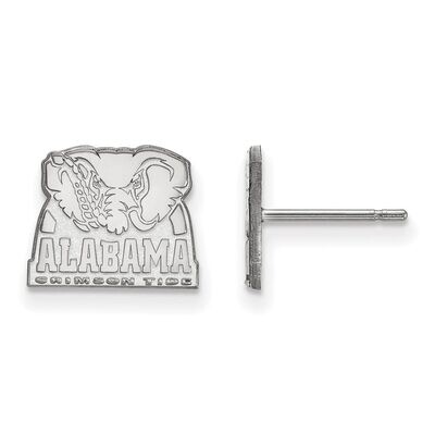 University of Alabama x-Small Post Earring 10k White Gold 1W066UAL, MPN: 1W066UAL, 886774792262