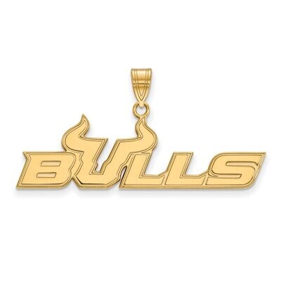 University of South Florida Large Pendant Gold-plated Silver GP018USFL, MPN: GP018USFL, 886774923147