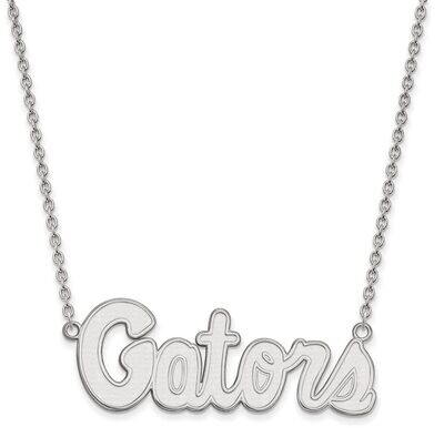 University of Florida Large Pendant with Necklace Sterling Silver SS050UFL-18, MPN: SS050UFL-18, 88…