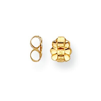 Heavy Friction Earring Nut 10k Yellow Gold 1Y712, MPN: 1Y712,