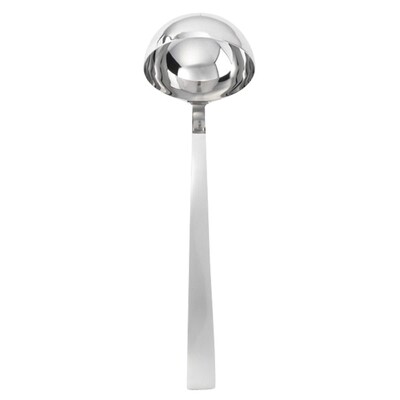 Sambonet gio ponti soup ladle 17 3/4 inch - silverplated on 18/10 stainless steel, MPN: 52760-40, 7…
